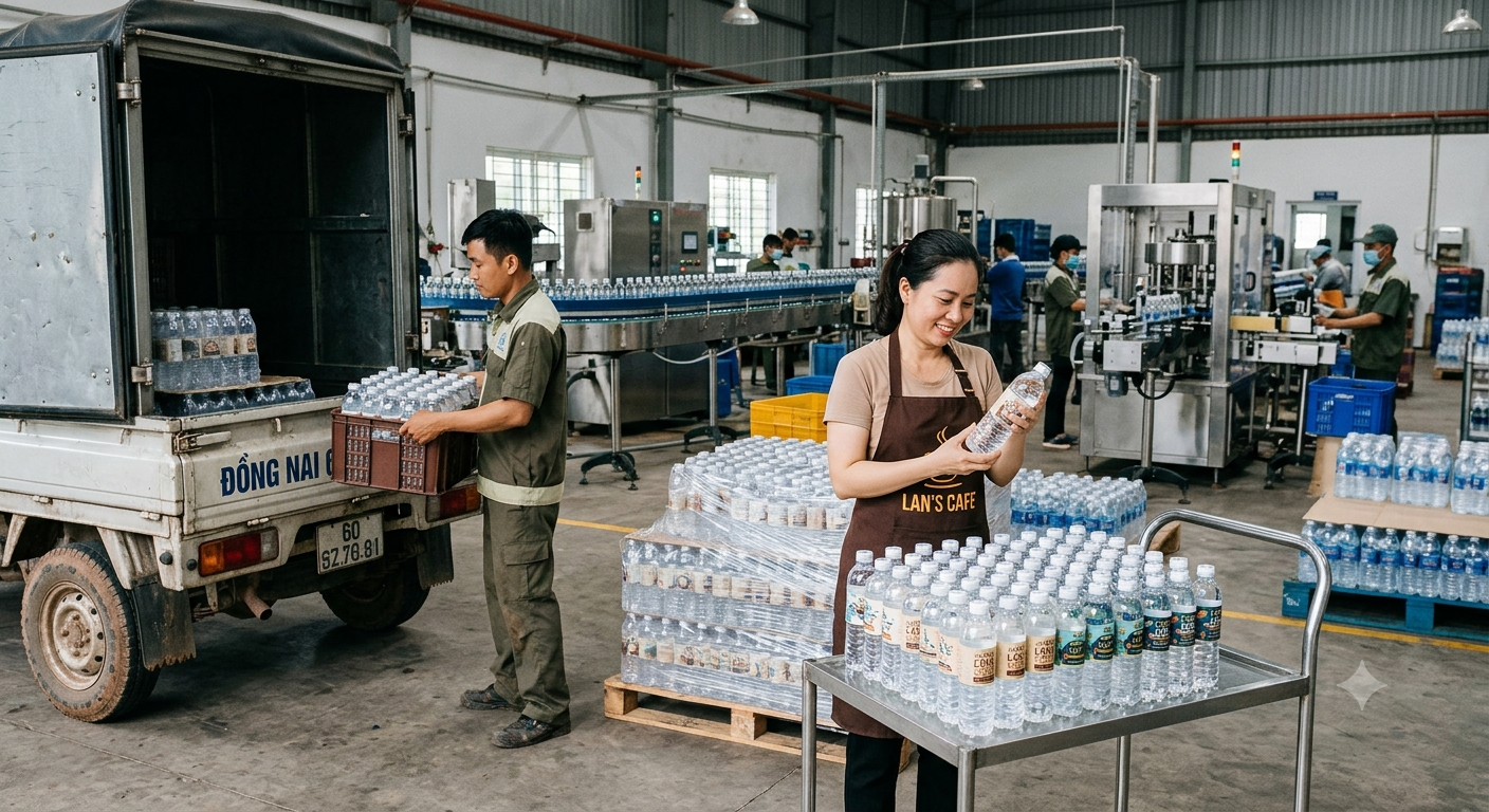 Lợi ích vượt trội khi cá nhân hóa nhãn hiệu nước uống